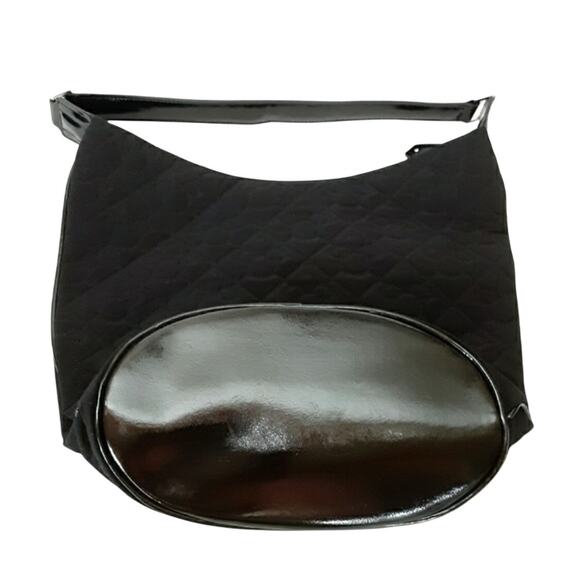 Vera Bradley Disney Mickey Mouse Microfiber Embroidered Black Bucket Bag Handbag - Picture 5 of 12